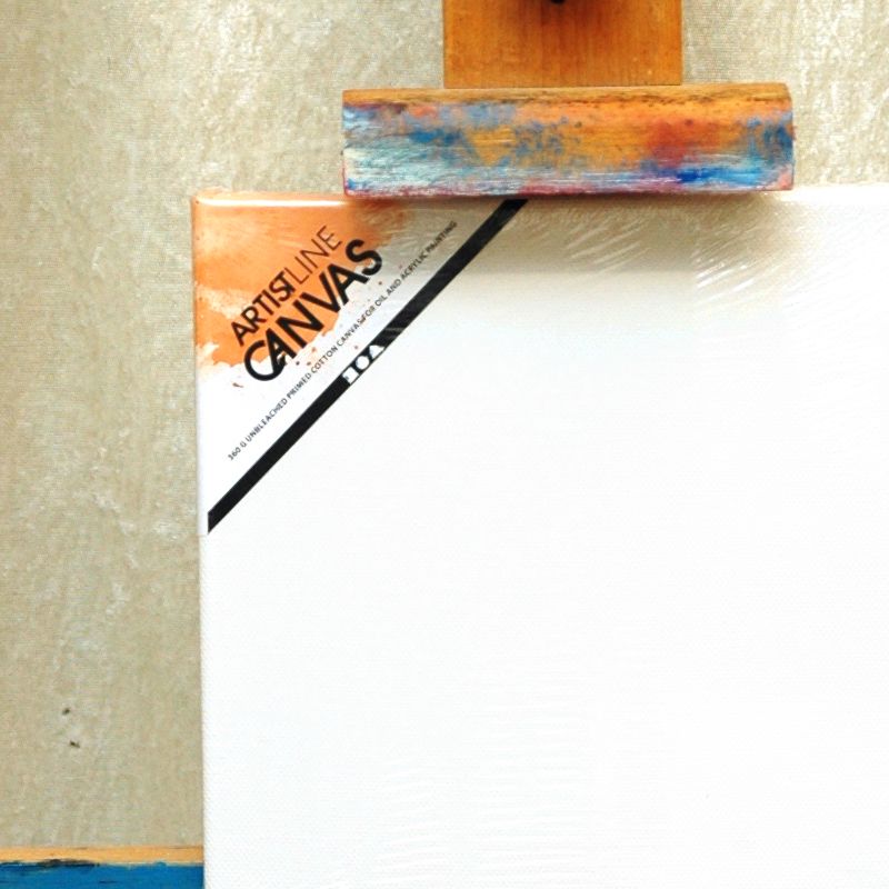 Närbild av Målarduk ArtistLine 360g 20x20