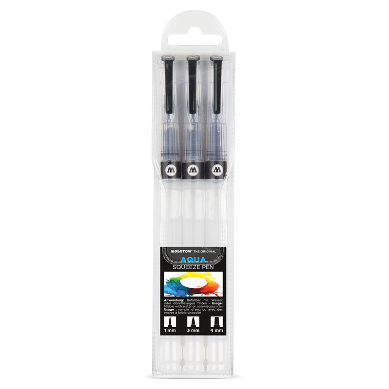 Molotow aqua squeeze pen set