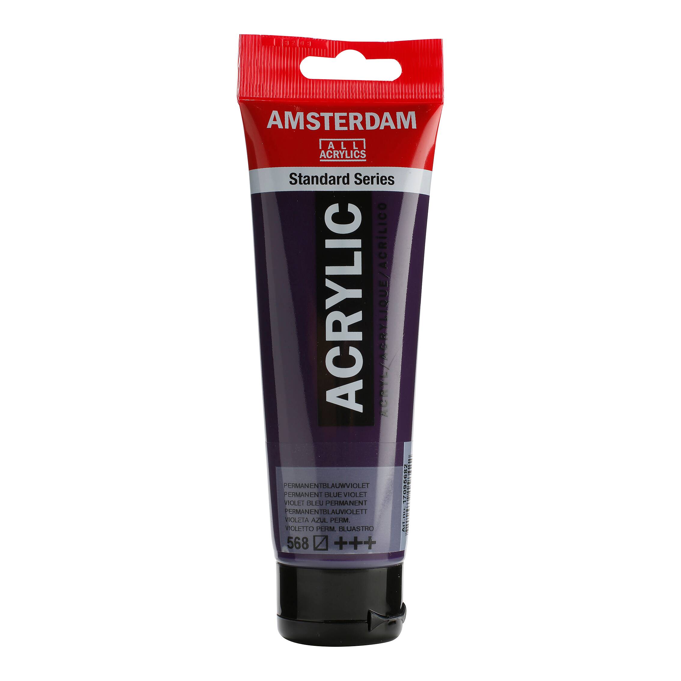 Permanent Blue Violet 568 Amsterdam akrylfärg