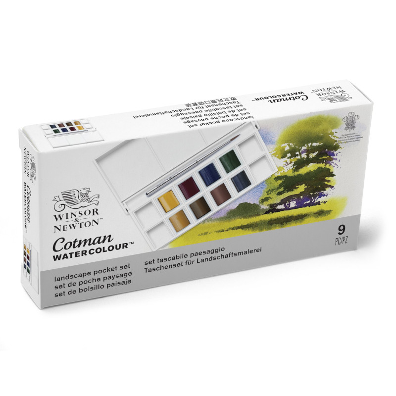 Cotman Landscape Pocket Set