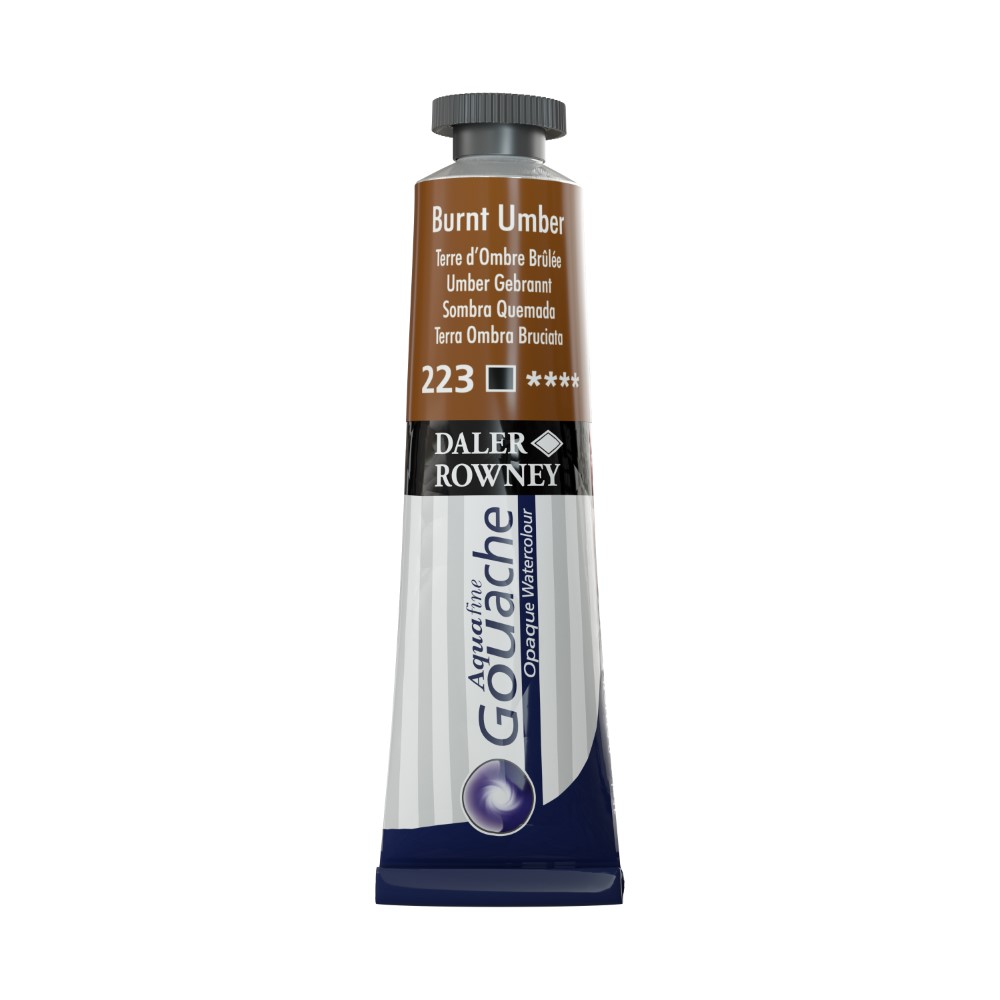 Burnt Umber Aquafine Gouache