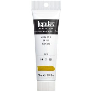green gold liquitex heavy body