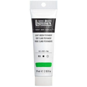light green permanent liquitex heavy body