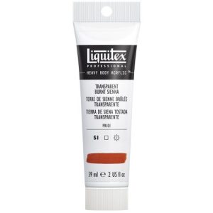 transparent burnt sienna liquitex heavy body