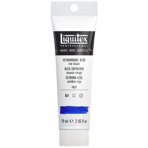 ultramarine blue red shade liquitex heavy body