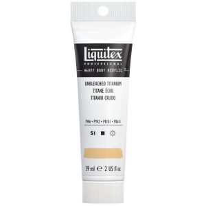unbleached titanium liquitex heavy body