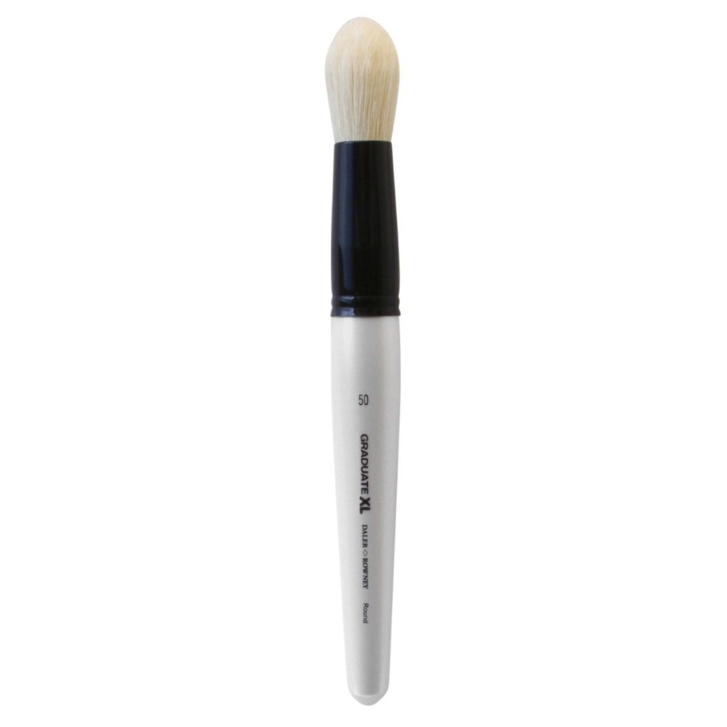 Gradvisare Rund Graduate XL Naturborst Rund stl 50 - mgnART