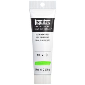 fluorescent green liquitex heavy body