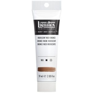 iridescent rich bronze liquitex heavy body