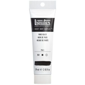 mars black liquitex heavy body