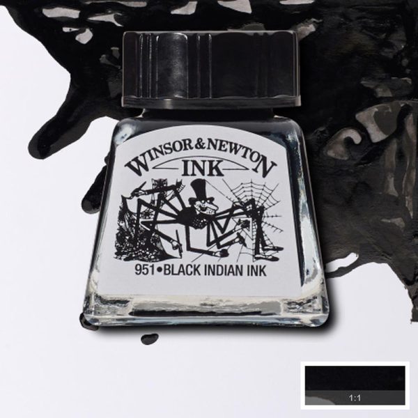 Winsor Newton Indian Ink Black 14 ml