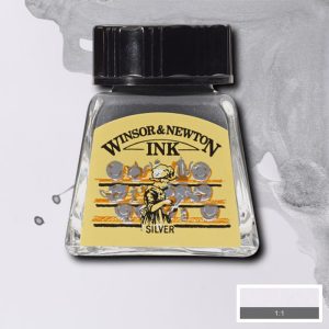 Winsor Newton Ink Silver 14 ml