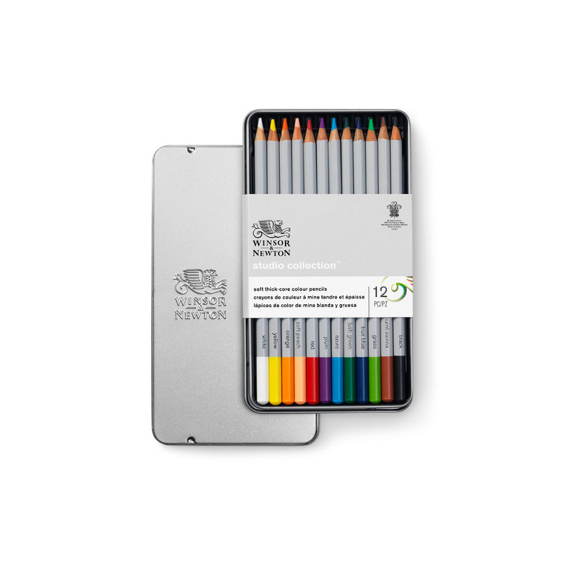 Winsor Newton färgpennset 12 pennor