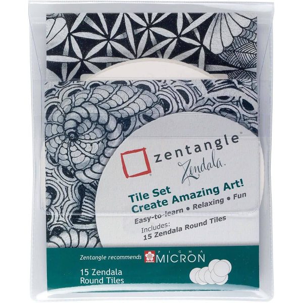 Zentangle Zendala Tiles