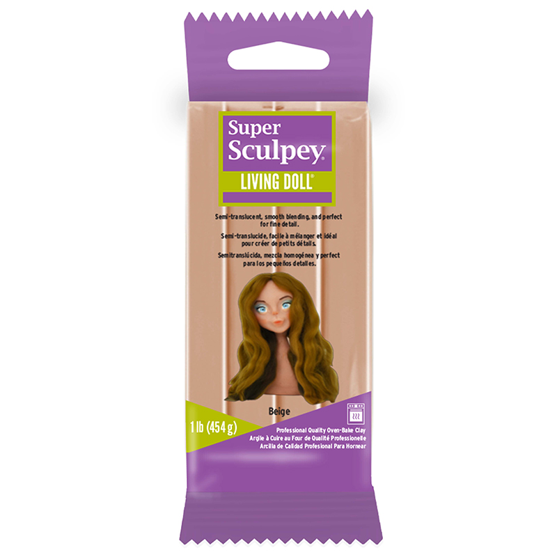 Super Sculpey Living Doll Beige Super Sculpey Living Doll Beige