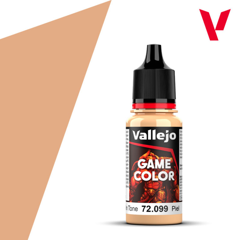 Vallejo Game Color Farbe 72099 Cadmium Skin – 17 Ml Acrylfarbe Für Miniaturen & Modelle