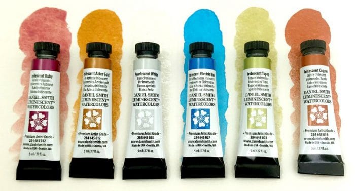 Jean Haines All That Shimmers Watercolor Med Tuber