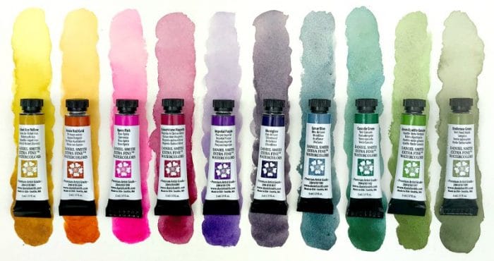 Jean Haines Master Artist Watercolor Set med Tuber Jean Haines Master Artist Watercolor Set med Tuber