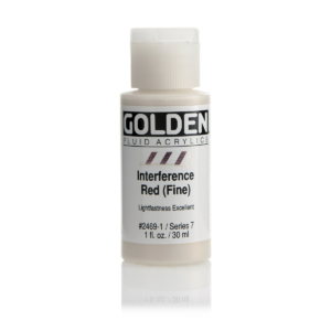Interference Red Fine - Golden Fluid 30 ml
