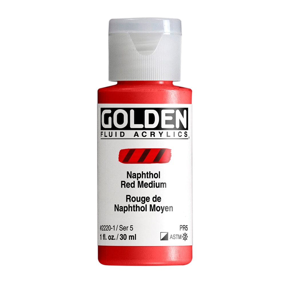 Naphthol Red Medium - Golden Fluid 30 ml