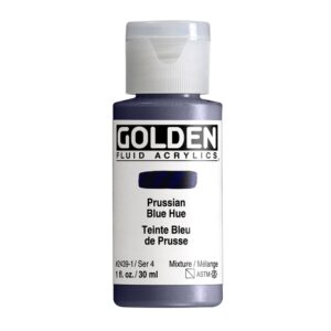 Prussian Blue Hue - Golden Fluid 30 ml
