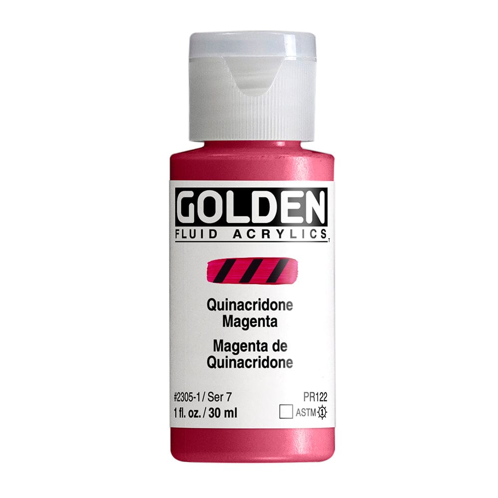 Quinacridone Magenta - Golden Fluid 30 ml