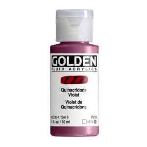 Quinacridone Violet - Golden Fluid 30 ml