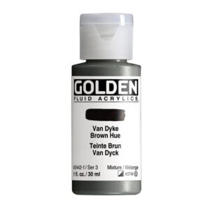 Van Dyke Brown Hue - Golden Fluid 30 ml
