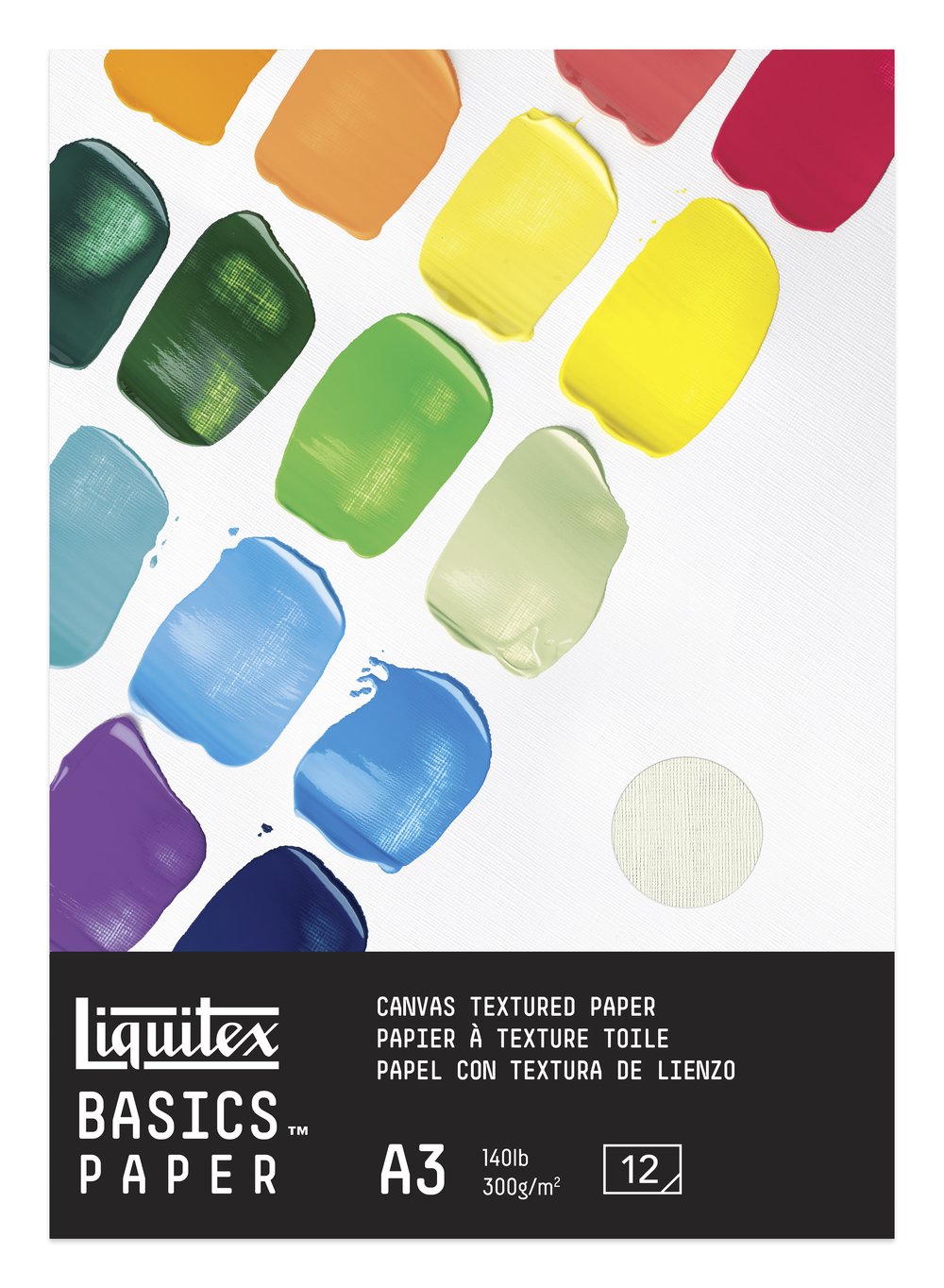 Akrylmålningsblock Liquitex Basics - A3