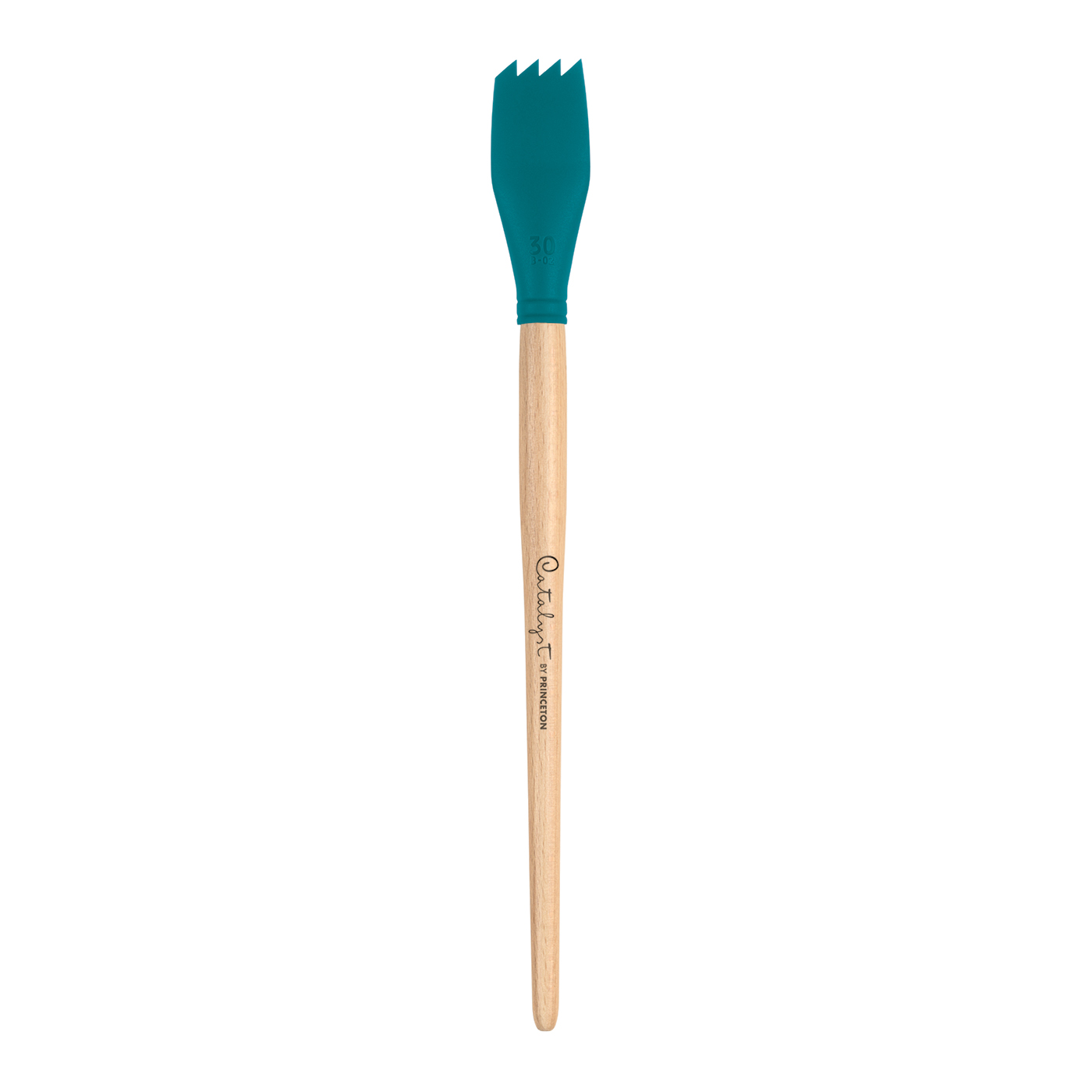 Princeton Catalyst Silicone Blade Long Handle No 2 30mm Blue
