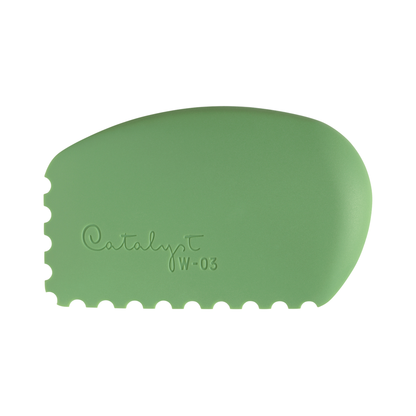 Princeton Catalyst Silicone Wedge No 3 Green Princeton Catalyst Silicone Wedge No 3 Green