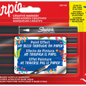 Sharpie Creative Acrylic Marker 5 färger Brush Tip