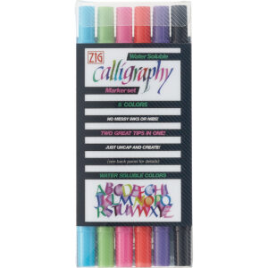 ZIG Calligraphy – 6 pennor