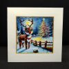 Julkort med Rudolf