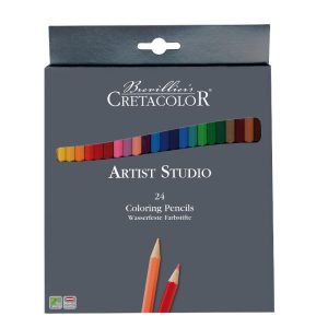Cretacolor set med 24 färpennor