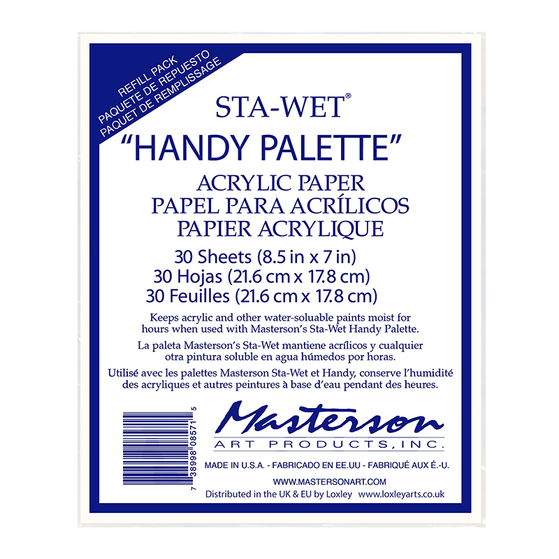 Våtpalett Masterson Refill - 21,5x17,5 cm