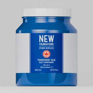 Transparent Blue - New Foundations 500 ml