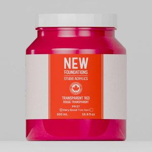 Transparent Red - New Foundations 500 ml
