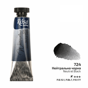 Neutral black (724) - Rosa Gallery Tub 10 ml