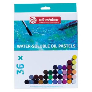 Vattenlösliga Oljepastellkritor – set med 36