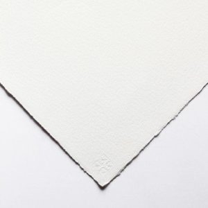 Akvarellpapper Saunders Waterford 300G Rough High White – helt ark