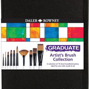 Graduate Brush Zip Bag