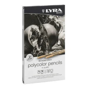 Lyra Polycolor Grey Tones - set med 12 pennor