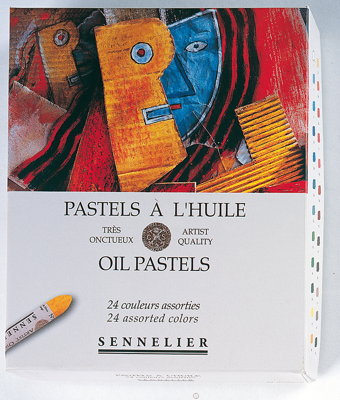 Oljepastell Sennelier – 24 kritor