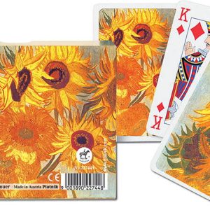 Dubbel kortlek Solrosor van Gogh