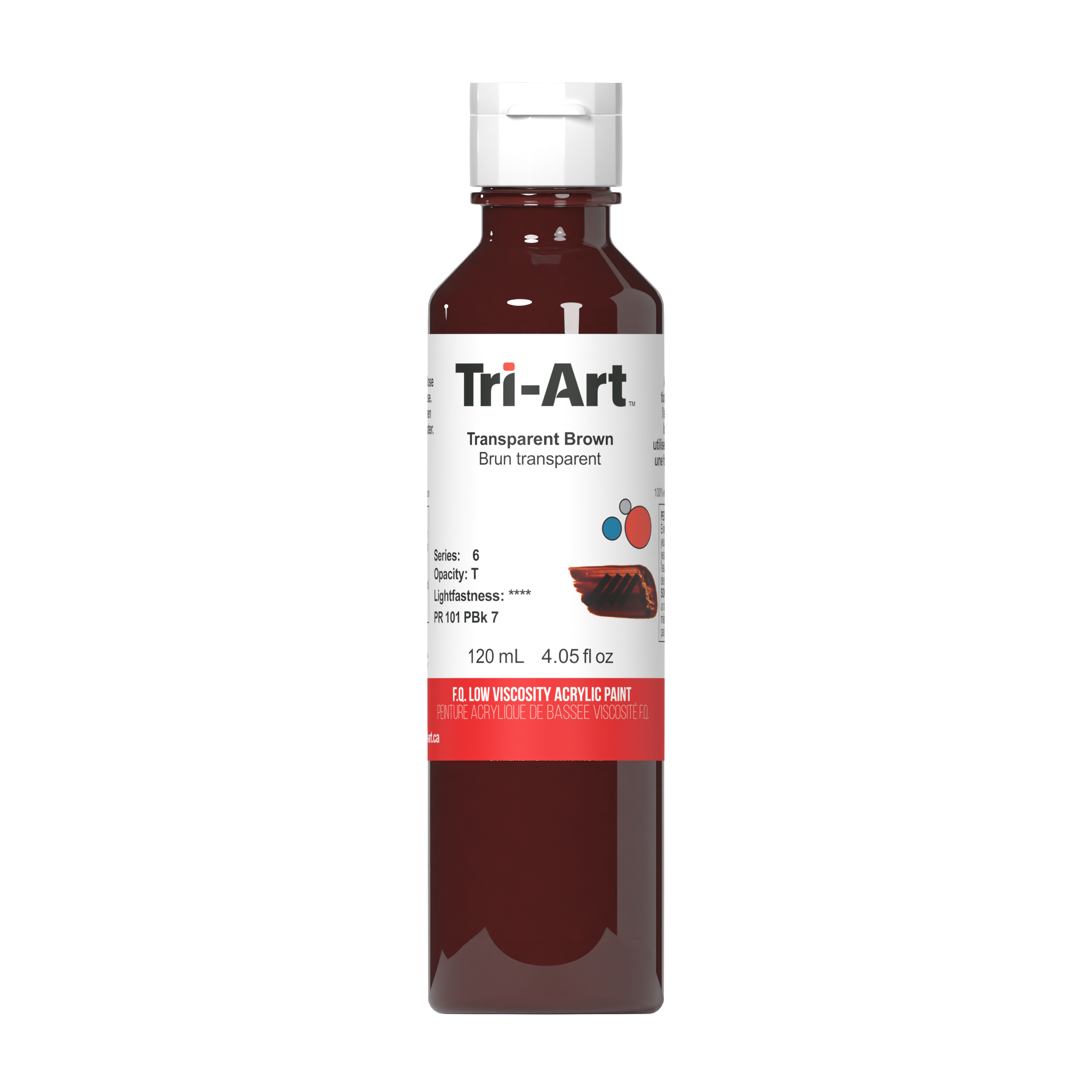 Transparent Brown – Tri-Art Low Viscosity