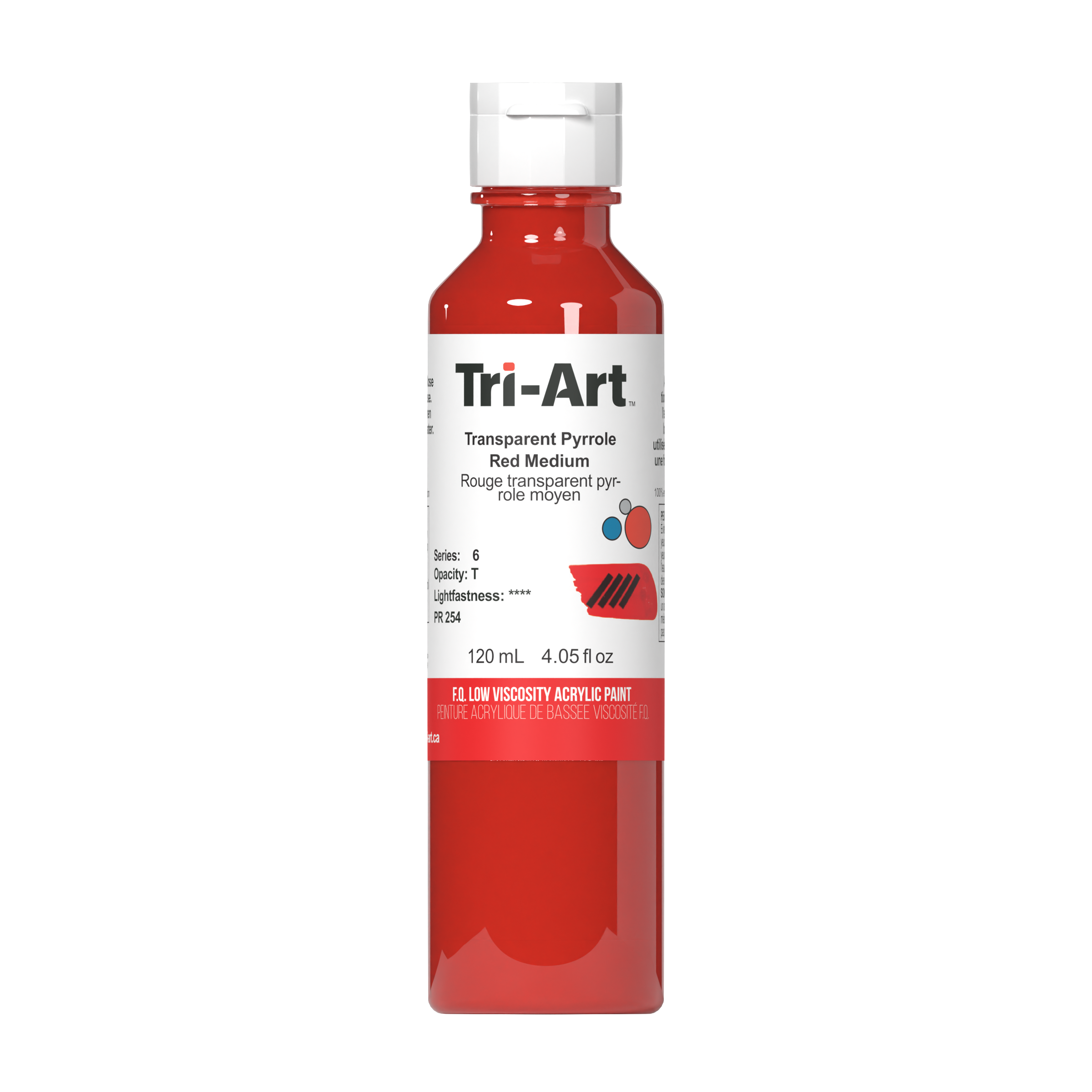 Transparent Pyrrole Red Medium – Tri-Art Low Viscosity