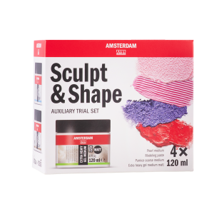 Amsterdam Medium Sculpt & Shape Set - 4 x 120 ml