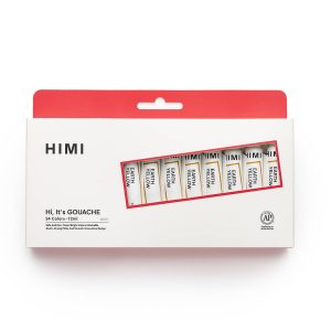 Himi Gouache – Set med 24 tuber