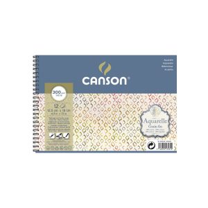 Canson Aquarelle Cold Pressed – 12,5 x 18 cm